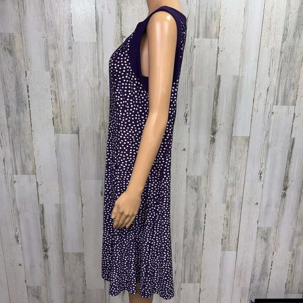 Perceptions Polka‎ Dot Midi Dress